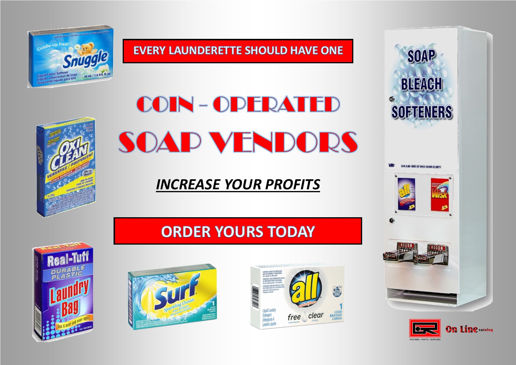 PACKET SOAP & VENDORS